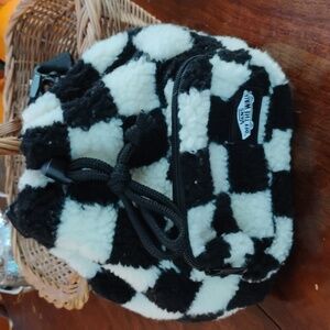 Vans Checkered Black and White Bag